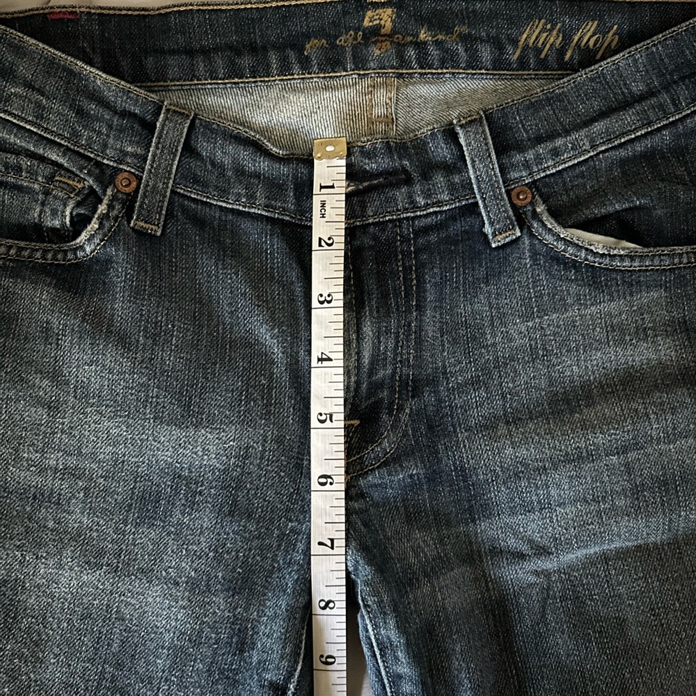 7 For All Mankind Low Rise Jeans - Picture 6 of 6